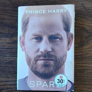 Prince Harry 'Spare' Hardcover Book